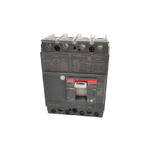 ABB 塑壳断路器 XT1N 125 TMF 40-500 4P F F UL/CSA